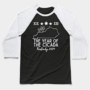 Great Cicada The Year Of Cicada 2024 XIX XIII USA Kentucky Baseball T-Shirt